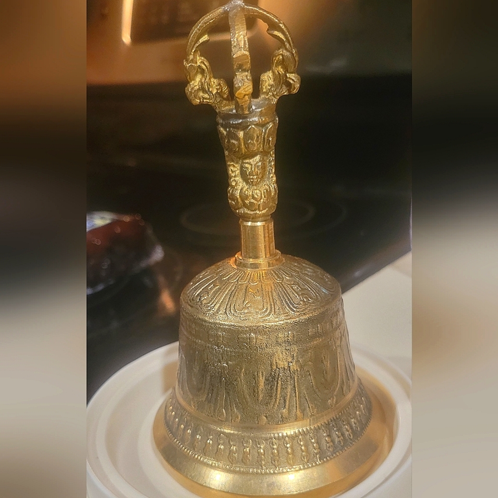 Very old meditation vajra bell